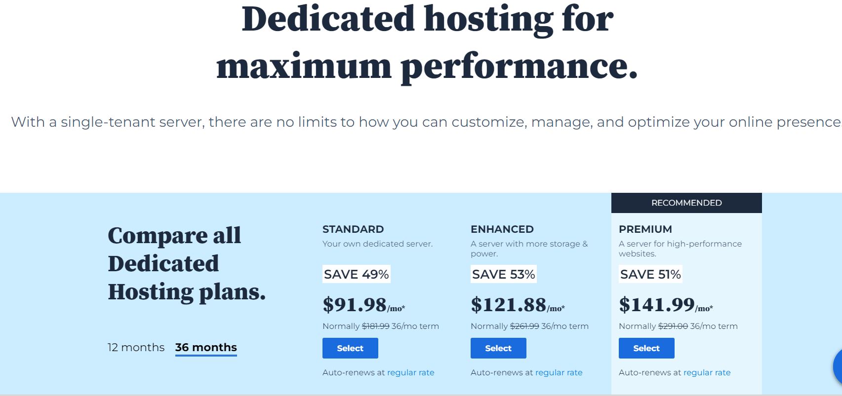 How Much Does Bluehost Cost Per Year
